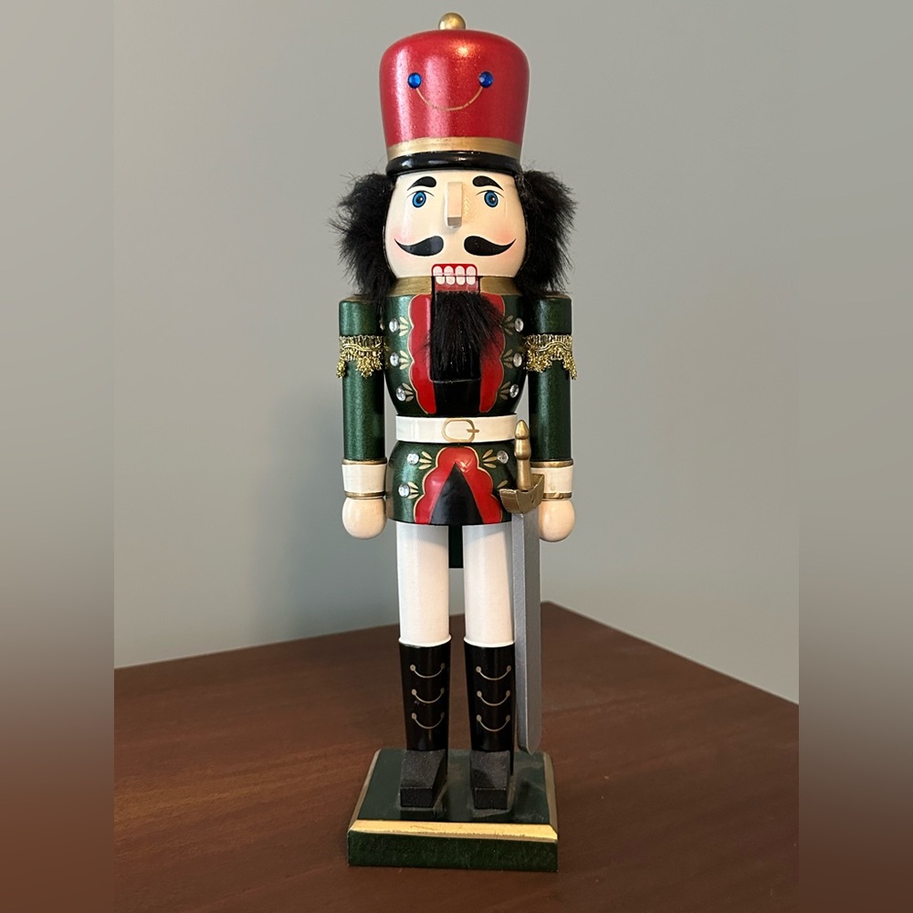 World Market 2011 Christmas Holiday 14 inch Nutcracker Holiday Decor